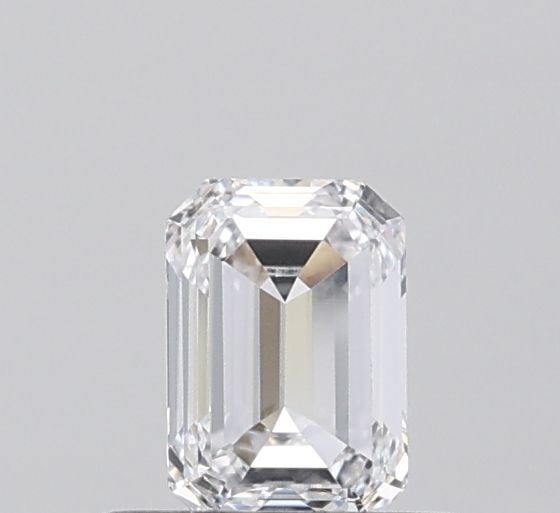Loose Diamond - EMERALD 0.55ct D VVS2: Loose Diamond - EMERALD 0.55ct D VVS2 Source: This is a real non-mined Diamond that has been grown in a lab Shape: EMERALD Carats: 0.55 Color: D Clarity: VVS2 Certification: IGI The Diamond Depot Guar