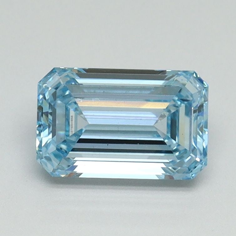 Loose Diamond - EMERALD 1.02ct Fancy Intense Blue VS1: Loose Diamond - EMERALD 1.02ct Fancy Intense Blue VS1 Source: This is a real non-mined Diamond that has been grown in a lab Shape: EMERALD Carats: 1.02 Color: Fancy Intense Blue Certification: IGI Vid