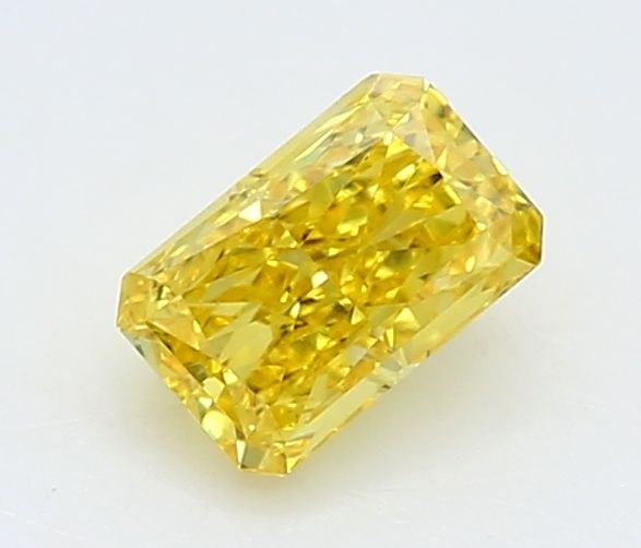 Loose Diamond - RADIANT 0.28ct Fancy Vivid Yellow VS1: Loose Diamond - RADIANT 0.28ct Fancy Vivid Yellow VS1 Source: This is a real non-mined Diamond that has been grown in a lab Shape: RADIANT Carats: 0.28 Color: Fancy Vivid Yellow Certification: IGI Vid