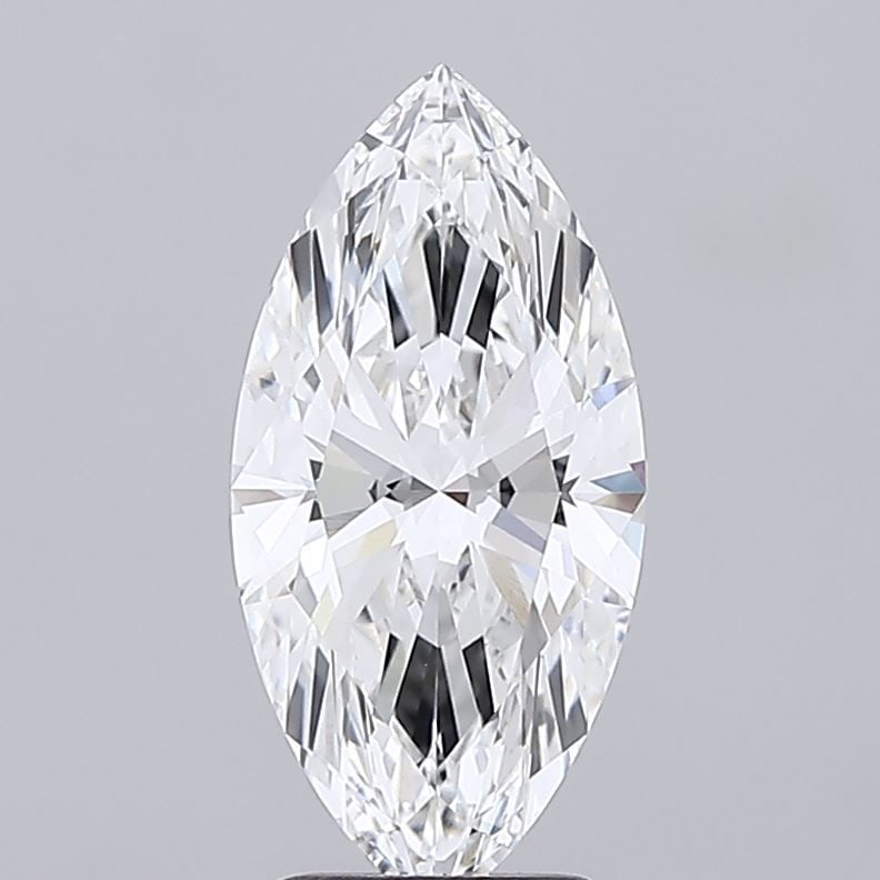 Loose Diamond - MARQUISE 2.82ct E VVS2: Loose Diamond - MARQUISE 2.82ct E VVS2 Source: This is a real non-mined Diamond that has been grown in a lab Shape: MARQUISE Carats: 2.82 Color: E Clarity: VVS2 Certification: GCAL Video: