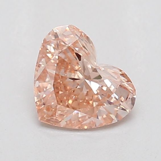 Loose Diamond - HEART 0.46ct Fancy Light Brown VS2: Loose Diamond - HEART 0.46ct Fancy Light Brown VS2 Source: This is a real non-mined Diamond that has been grown in a lab Shape: HEART Carats: 0.46 Color: Fancy Light Brown Certification: IGI Video: