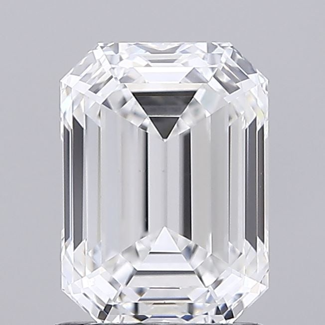 Loose Diamond - EMERALD 1.59ct D VVS2: Loose Diamond - EMERALD 1.59ct D VVS2 Source: This is a real non-mined Diamond that has been grown in a lab Shape: EMERALD Carats: 1.59 Color: D Clarity: VVS2 Certification: IGI Video:
