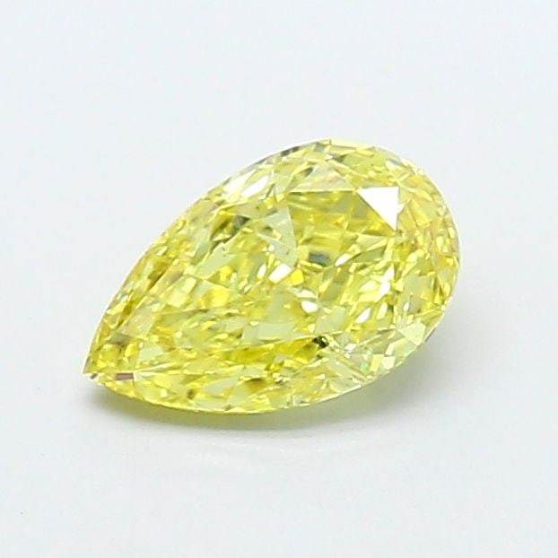 Loose Diamond - PEAR 0.93ct Fancy Vivid Yellow VS1: Loose Diamond - PEAR 0.93ct Fancy Vivid Yellow VS1 Source: This is a real non-mined Diamond that has been grown in a lab Shape: PEAR Carats: 0.93 Color: Fancy Vivid Yellow Certification: NONE Video: