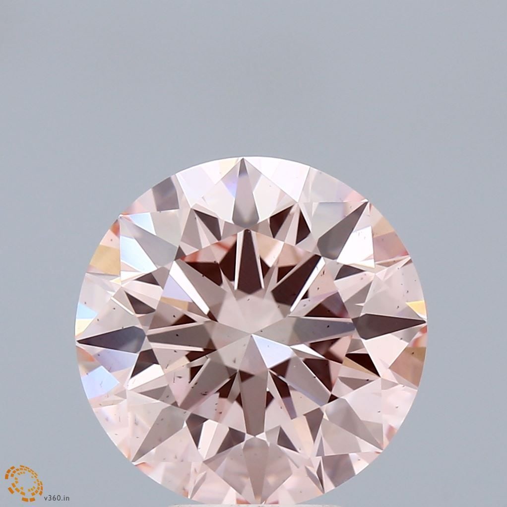 Ideal Loose Diamond - ROUND 5.03ct Fancy Intense Pink SI1: Ideal Loose Diamond - ROUND 5.03ct Fancy Intense Pink SI1 Source: This is a real non-mined Diamond that has been grown in a lab Shape: ROUND Carats: 5.03 Color: Fancy Intense Pink Certification: IGI V