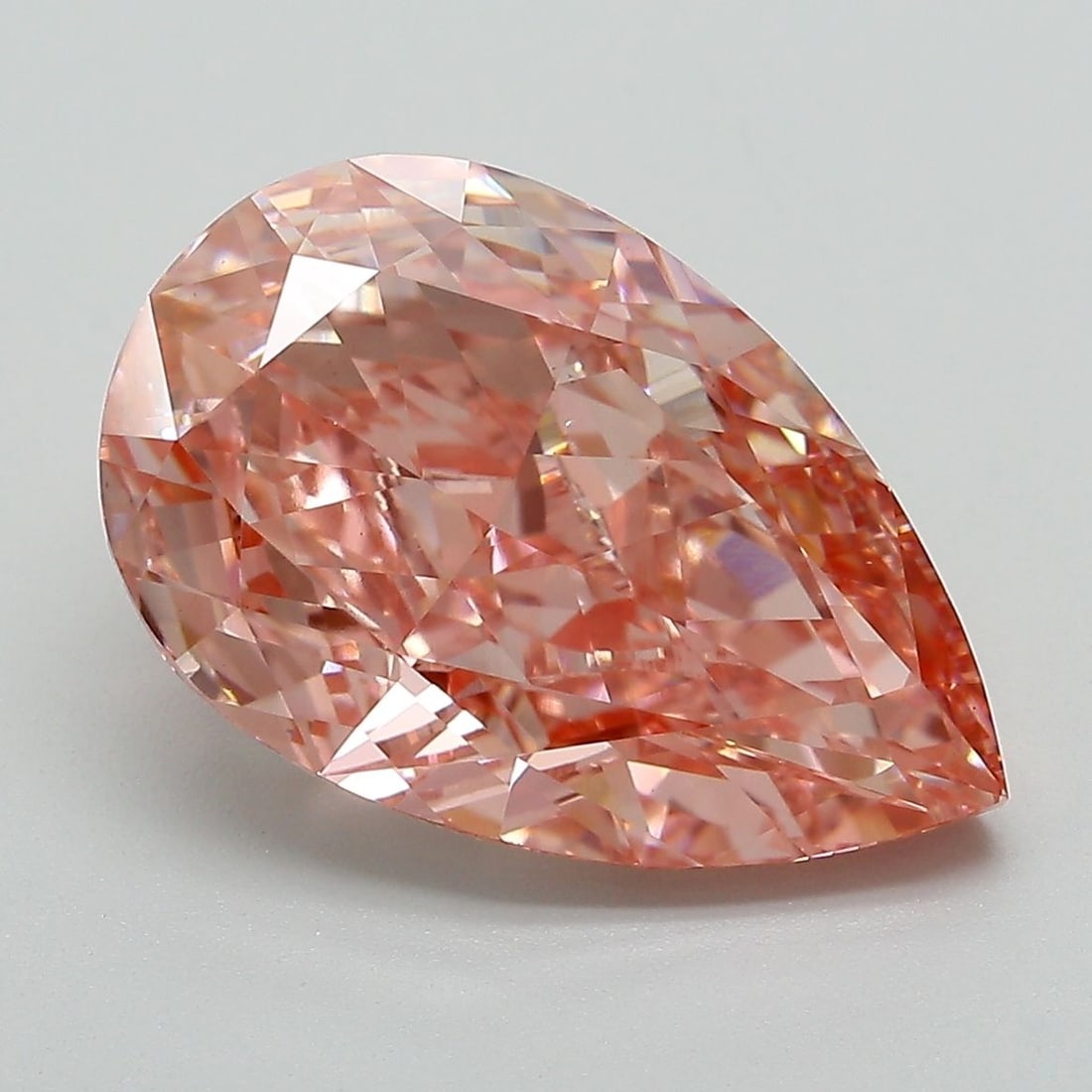 Loose Diamond - PEAR 6.0ct Fancy Vivid Pink VS1: Loose Diamond - PEAR 6.0ct Fancy Vivid Pink VS1 Source: This is a real non-mined Diamond that has been grown in a lab Shape: PEAR Carats: 6.0 Color: Fancy Vivid Pink Certification: IGI Video: