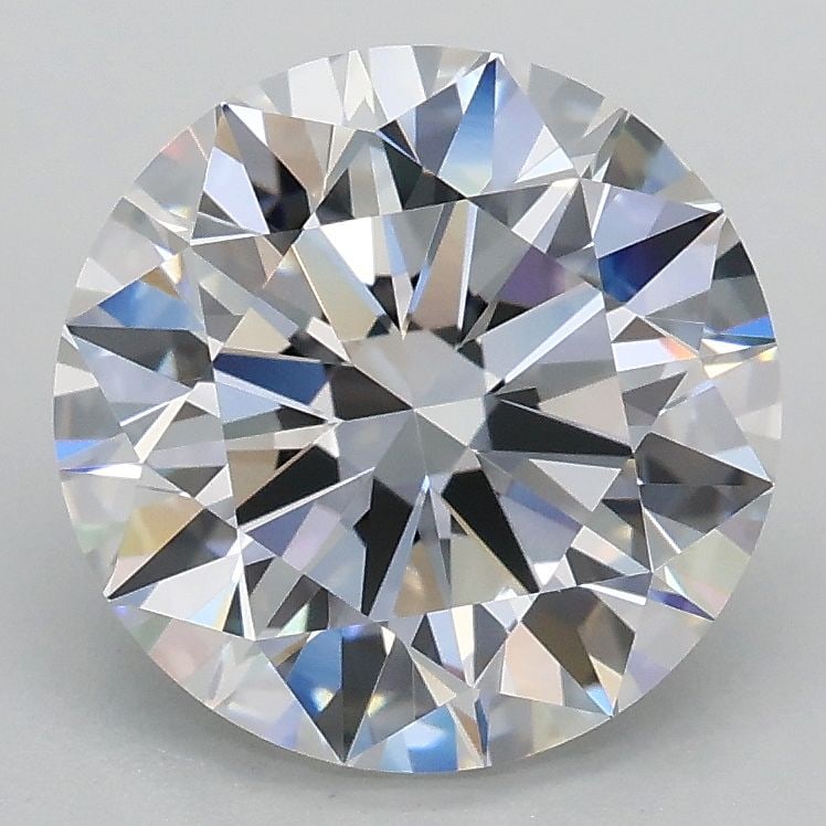 Ideal Loose Diamond - ROUND 2.51ct E VVS2: Ideal Loose Diamond - ROUND 2.51ct E VVS2 Source: This is a real non-mined Diamond that has been grown in a lab Shape: ROUND Carats: 2.51 Color: E Clarity: VVS2 Certification: IGI Video: