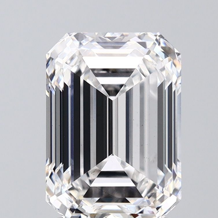 Loose Diamond - EMERALD 3.06ct D VS2: Loose Diamond - EMERALD 3.06ct D VS2 Source: This is a real non-mined Diamond that has been grown in a lab Shape: EMERALD Carats: 3.06 Color: D Clarity: VS2 Certification: IGI Video: