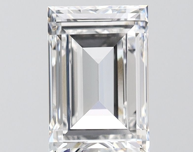 Loose Diamond - BAGUETTE 2.02ct D VVS1: Loose Diamond - BAGUETTE 2.02ct D VVS1 Source: This is a real non-mined Diamond that has been grown in a lab Shape: BAGUETTE Carats: 2.02 Color: D Clarity: VVS1 Certification: IGI Video: