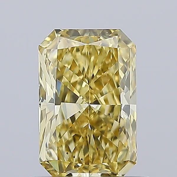 Loose Diamond - RADIANT 1.0ct Fancy Yellow VS2: Loose Diamond - RADIANT 1.0ct Fancy Yellow VS2 Source: This is a real non-mined Diamond that has been grown in a lab Shape: RADIANT Carats: 1.0 Color: Fancy Yellow Certification: IGI Video:
