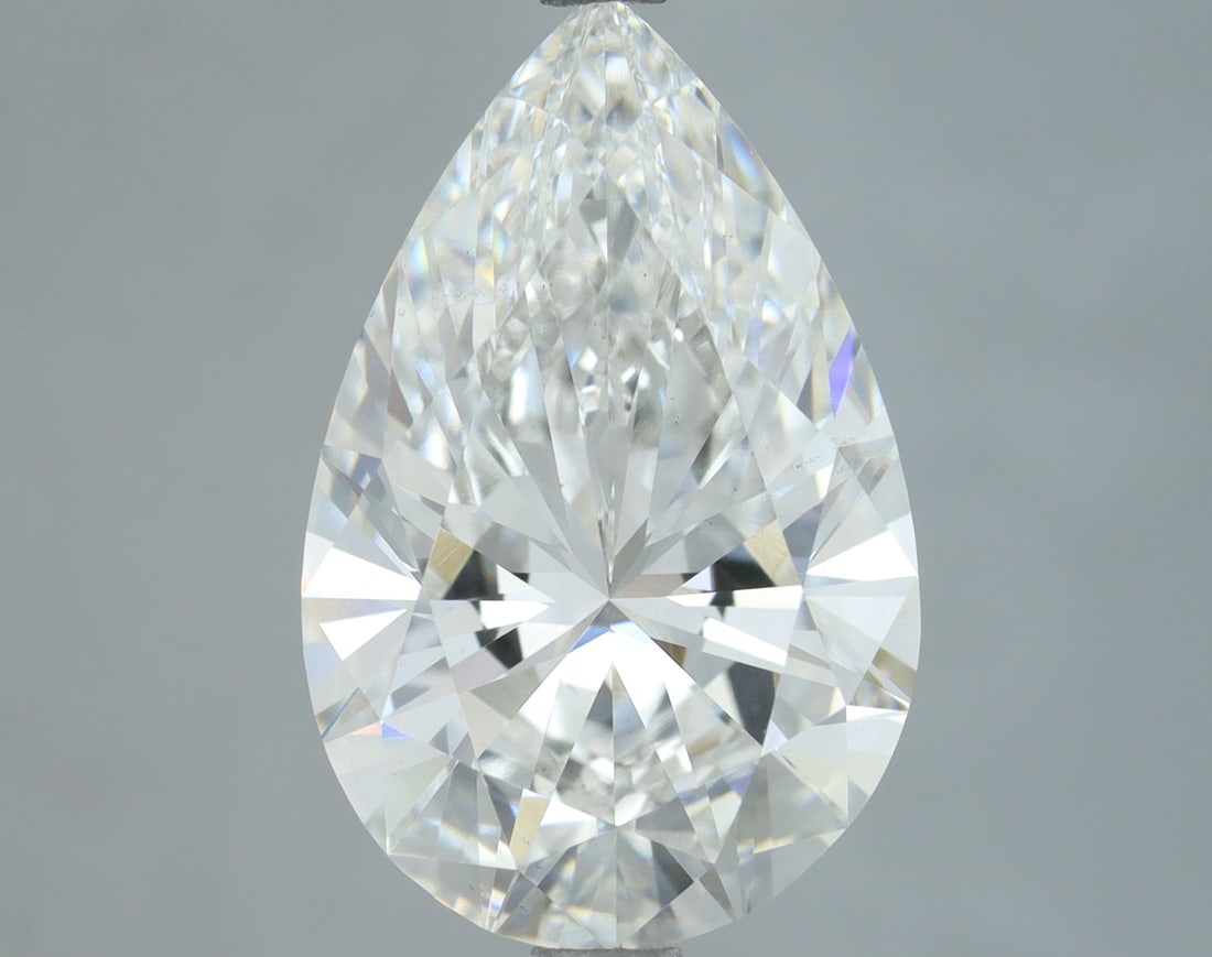 Loose Diamond - PEAR 3.7ct G VS1: Loose Diamond - PEAR 3.7ct G VS1 Source: This is a real non-mined Diamond that has been grown in a lab Shape: PEAR Carats: 3.7 Color: G Clarity: VS1 Certification: IGI Video: