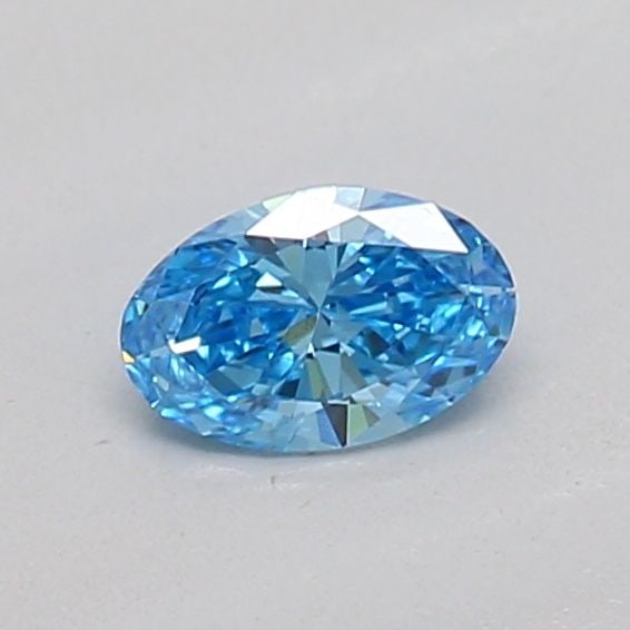 Loose Diamond - OVAL 0.16ct Fancy Vivid Blue VS1: Loose Diamond - OVAL 0.16ct Fancy Vivid Blue VS1 Source: This is a real non-mined Diamond that has been grown in a lab Shape: OVAL Carats: 0.16 Color: Fancy Vivid Blue Certification: IGI The Diamond D