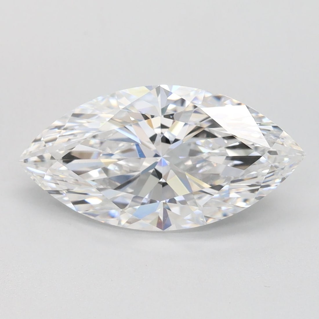 Loose Diamond - MARQUISE 2.08ct D IF: Loose Diamond - MARQUISE 2.08ct D IF Source: This is a real non-mined Diamond that has been grown in a lab Shape: MARQUISE Carats: 2.08 Color: D Clarity: IF Certification: IGI Video: