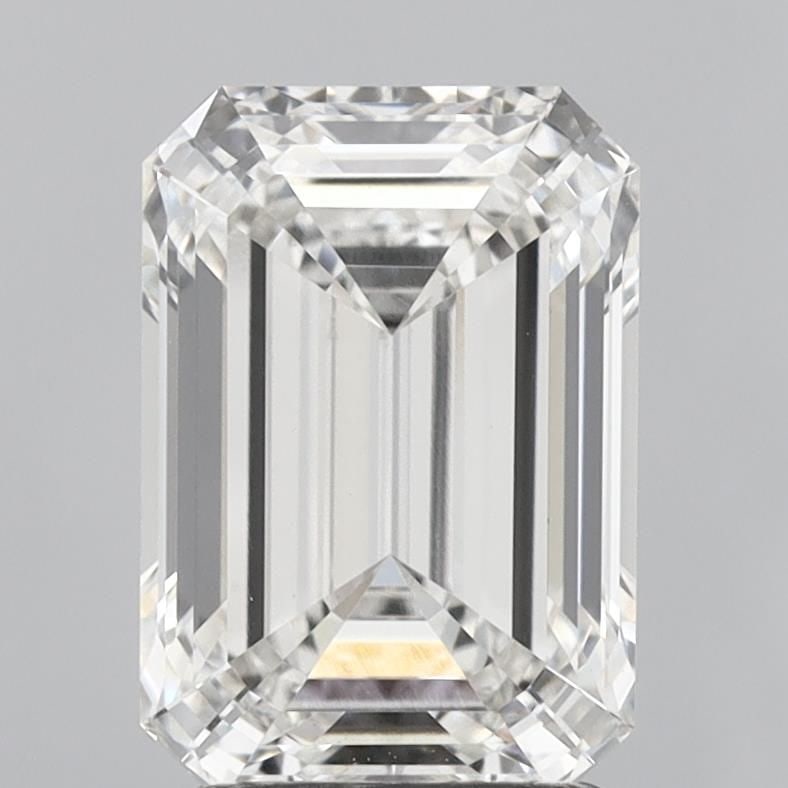 Loose Diamond - EMERALD 2.54ct G VS1: Loose Diamond - EMERALD 2.54ct G VS1 Source: This is a real non-mined Diamond that has been grown in a lab Shape: EMERALD Carats: 2.54 Color: G Clarity: VS1 Certification: IGI Video: