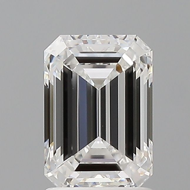 Loose Diamond - EMERALD 1.59ct D VVS2: Loose Diamond - EMERALD 1.59ct D VVS2 Source: This is a real non-mined Diamond that has been grown in a lab Shape: EMERALD Carats: 1.59 Color: D Clarity: VVS2 Certification: IGI Video: