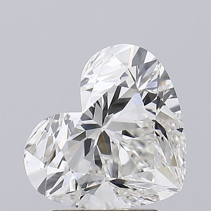 Loose Diamond - HEART 2.54ct G VS1: Loose Diamond - HEART 2.54ct G VS1 Source: This is a real non-mined Diamond that has been grown in a lab Shape: HEART Carats: 2.54 Color: G Clarity: VS1 Certification: IGI Video: