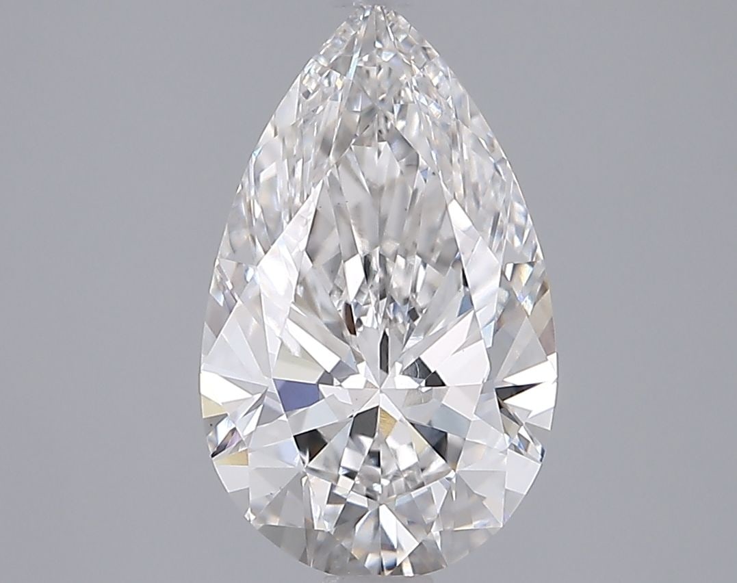 Loose Diamond - PEAR 2.56ct F VS1: Loose Diamond - PEAR 2.56ct F VS1 Source: This is a real non-mined Diamond that has been grown in a lab Shape: PEAR Carats: 2.56 Color: F Clarity: VS1 Certification: IGI Video: