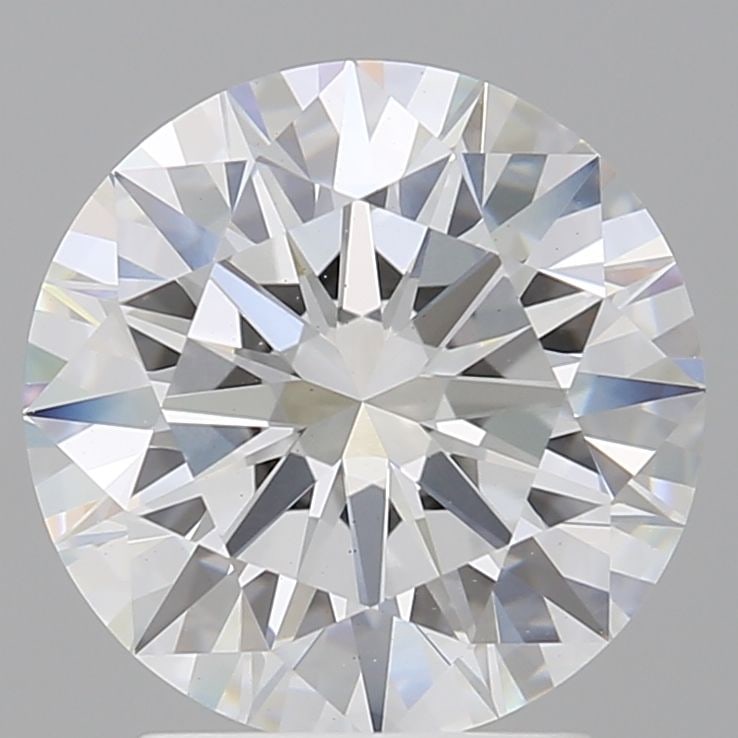 Ideal Loose Diamond - ROUND 2.57ct E VS1: Ideal Loose Diamond - ROUND 2.57ct E VS1 Source: This is a real non-mined Diamond that has been grown in a lab Shape: ROUND Carats: 2.57 Color: E Clarity: VS1 Certification: IGI Video: