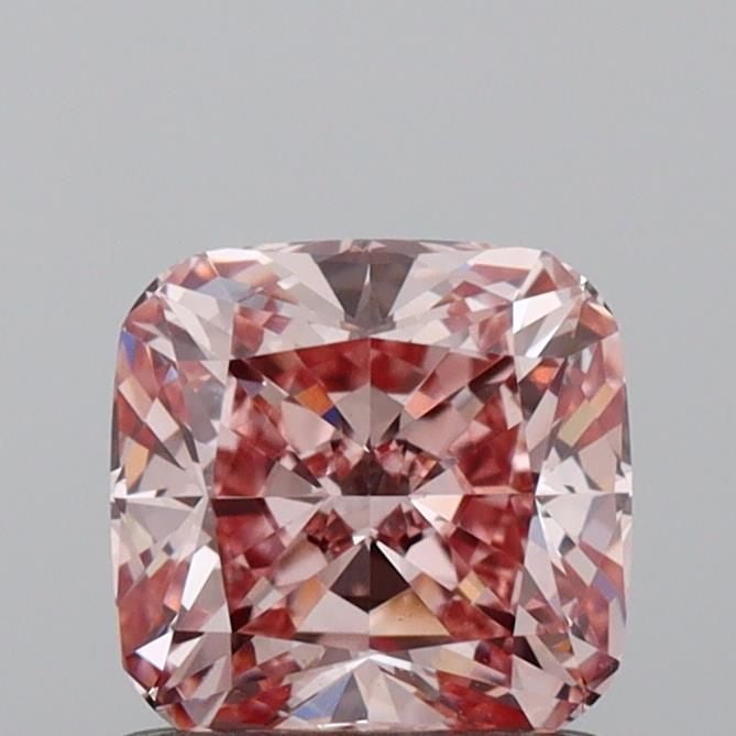 Loose Diamond - CUSHION MODIFIED 1.01ct Fancy Pink VS1: Loose Diamond - CUSHION MODIFIED 1.01ct Fancy Pink VS1 Source: This is a real non-mined Diamond that has been grown in a lab Shape: CUSHION MODIFIED Carats: 1.01 Color: Fancy Pink Certification: IGI V