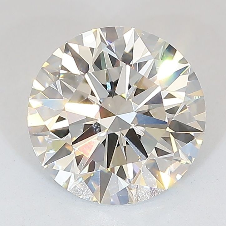 Ideal Loose Diamond - ROUND 2.18ct I VS1: Ideal Loose Diamond - ROUND 2.18ct I VS1 Source: This is a real non-mined Diamond that has been grown in a lab Shape: ROUND Carats: 2.18 Color: I Clarity: VS1 Certification: IGI Video: