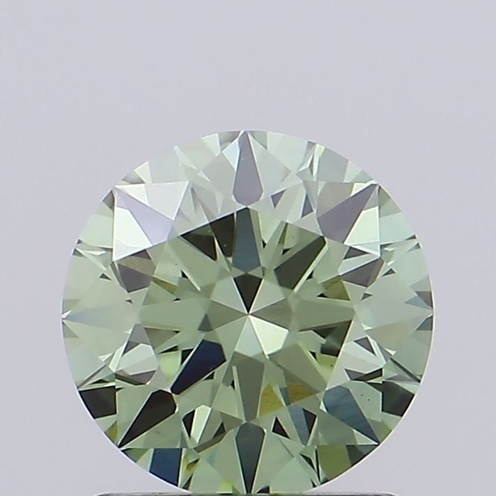 Ideal Loose Diamond - ROUND 1.19ct Fancy Vivid Green VS1: Ideal Loose Diamond - ROUND 1.19ct Fancy Vivid Green VS1 Source: This is a real non-mined Diamond that has been grown in a lab Shape: ROUND Carats: 1.19 Color: Fancy Vivid Green Certification: IGI Vid