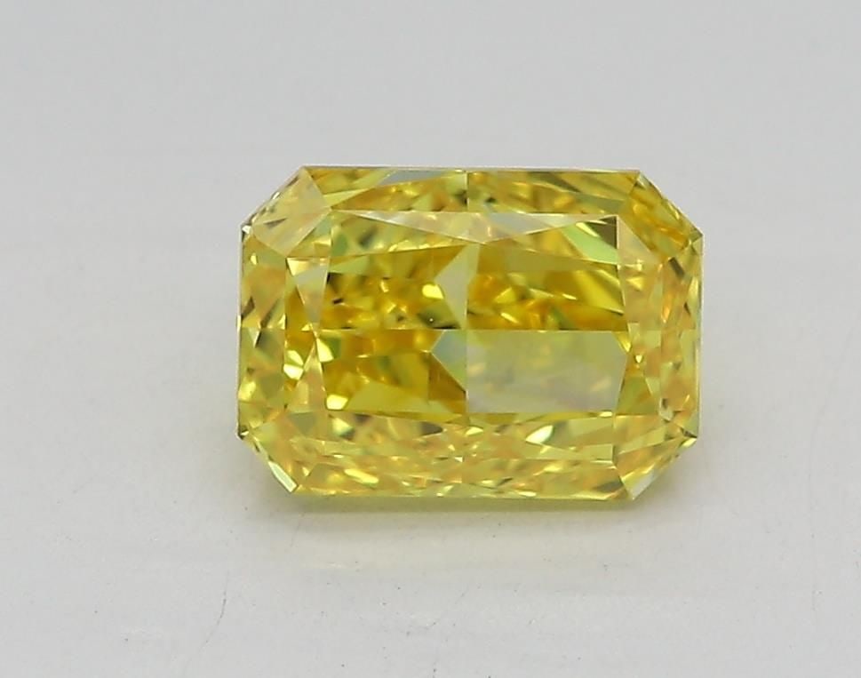 Loose Diamond - RADIANT 1.27ct Fancy Vivid Yellow VVS2: Loose Diamond - RADIANT 1.27ct Fancy Vivid Yellow VVS2 Source: This is a real non-mined Diamond that has been grown in a lab Shape: RADIANT Carats: 1.27 Color: Fancy Vivid Yellow Certification: IGI Vi