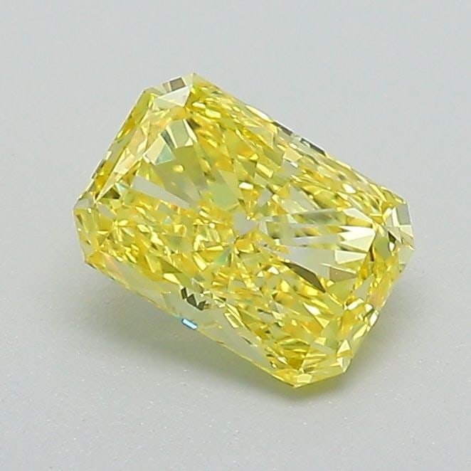 Loose Diamond - RADIANT 0.7ct Fancy Vivid Yellow VVS1: Loose Diamond - RADIANT 0.7ct Fancy Vivid Yellow VVS1 Source: This is a real non-mined Diamond that has been grown in a lab Shape: RADIANT Carats: 0.7 Color: Fancy Vivid Yellow Certification: IGI Vide
