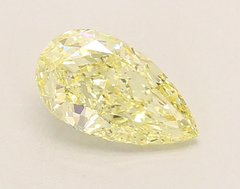 Loose Diamond - PEAR 1.03ct Fancy Yellow VS1: Loose Diamond - PEAR 1.03ct Fancy Yellow VS1 Source: This is a real non-mined Diamond that has been grown in a lab Shape: PEAR Carats: 1.03 Color: Fancy Yellow Certification: IGI Video: