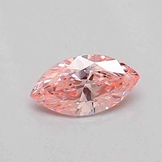 Loose Diamond - MARQUISE 0.14ct Fancy Vivid Pink VS2: Loose Diamond - MARQUISE 0.14ct Fancy Vivid Pink VS2 Source: This is a real non-mined Diamond that has been grown in a lab Shape: MARQUISE Carats: 0.14 Color: Fancy Vivid Pink Certification: IGI The D