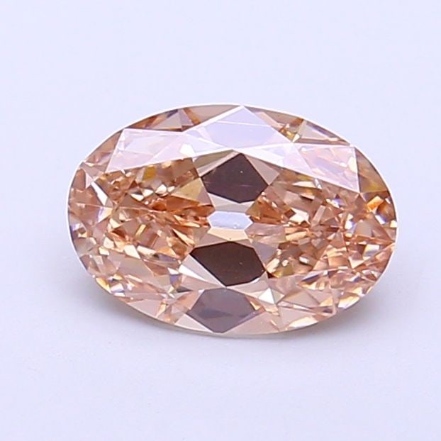 Loose Diamond - OVAL 1.09ct Fancy Light Brown VS1: Loose Diamond - OVAL 1.09ct Fancy Light Brown VS1 Source: This is a real non-mined Diamond that has been grown in a lab Shape: OVAL Carats: 1.09 Color: Fancy Light Brown Certification: IGI Video: