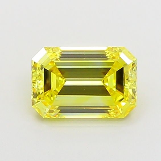 Loose Diamond - EMERALD 1.01ct Fancy Vivid Yellow VS1: Loose Diamond - EMERALD 1.01ct Fancy Vivid Yellow VS1 Source: This is a real non-mined Diamond that has been grown in a lab Shape: EMERALD Carats: 1.01 Color: Fancy Vivid Yellow Certification: IGI Vid