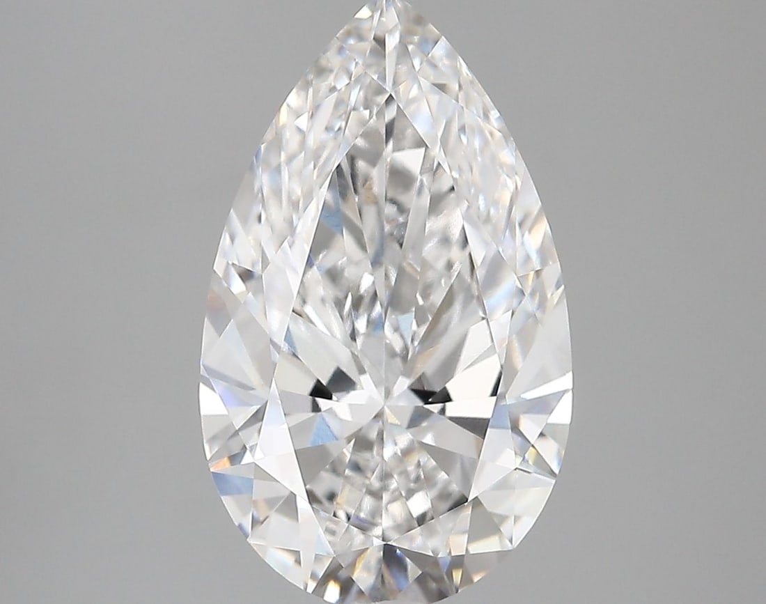 Loose Diamond - PEAR 5.01ct E VVS1: Loose Diamond - PEAR 5.01ct E VVS1 Source: This is a real non-mined Diamond that has been grown in a lab Shape: PEAR Carats: 5.01 Color: E Clarity: VVS1 Certification: IGI Video:
