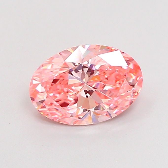 Loose Diamond - OVAL 1.56ct Fancy Vivid Pink VS1: Loose Diamond - OVAL 1.56ct Fancy Vivid Pink VS1 Source: This is a real non-mined Diamond that has been grown in a lab Shape: OVAL Carats: 1.56 Color: Fancy Vivid Pink Certification: IGI Video:
