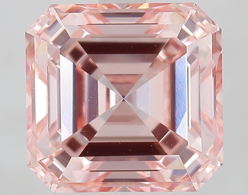 Loose Diamond - ASSCHER 3.51ct Fancy Intense Pink VVS2: Loose Diamond - ASSCHER 3.51ct Fancy Intense Pink VVS2 Source: This is a real non-mined Diamond that has been grown in a lab Shape: ASSCHER Carats: 3.51 Color: Fancy Intense Pink Certification: IGI Vi