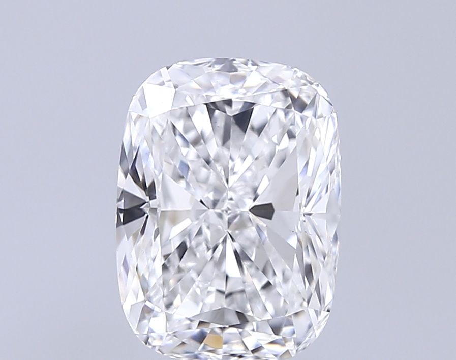 Loose Diamond - CUSHION MODIFIED 2.51ct D VS1: Loose Diamond - CUSHION MODIFIED 2.51ct D VS1 Source: This is a real non-mined Diamond that has been grown in a lab Shape: CUSHION MODIFIED Carats: 2.51 Color: D Clarity: VS1 Certification: IGI Video: