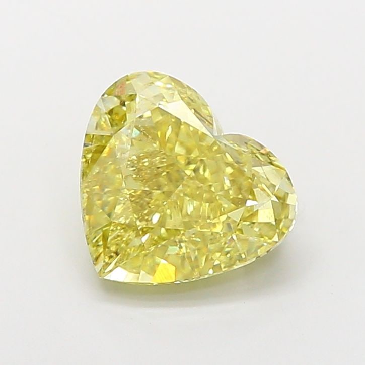 Loose Diamond - HEART 6.08ct Fancy Intense Yellow VVS2: Loose Diamond - HEART 6.08ct Fancy Intense Yellow VVS2 Source: This is a real non-mined Diamond that has been grown in a lab Shape: HEART Carats: 6.08 Color: Fancy Intense Yellow Certification: IGI Vi