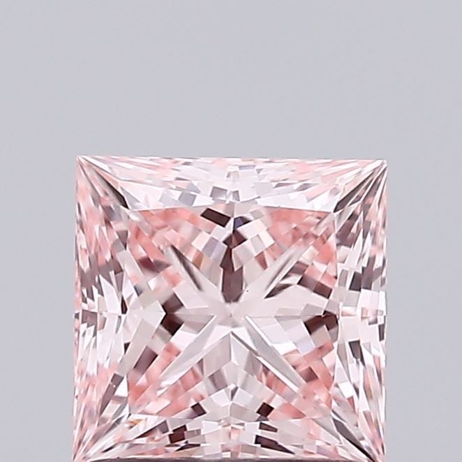Loose Diamond - PRINCESS 1.04ct Fancy Intense Pink VS1 (1 of 1)