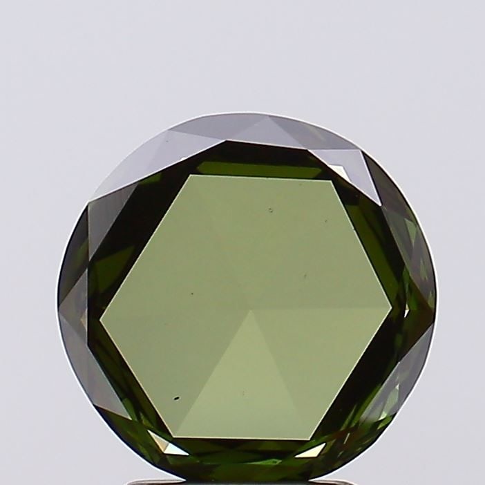 Loose Diamond - ROSE 1.42ct Fancy Intense Green VS1: Loose Diamond - ROSE 1.42ct Fancy Intense Green VS1 Source: This is a real non-mined Diamond that has been grown in a lab Shape: ROSE Carats: 1.42 Color: Fancy Intense Green Certification: IGI Video:
