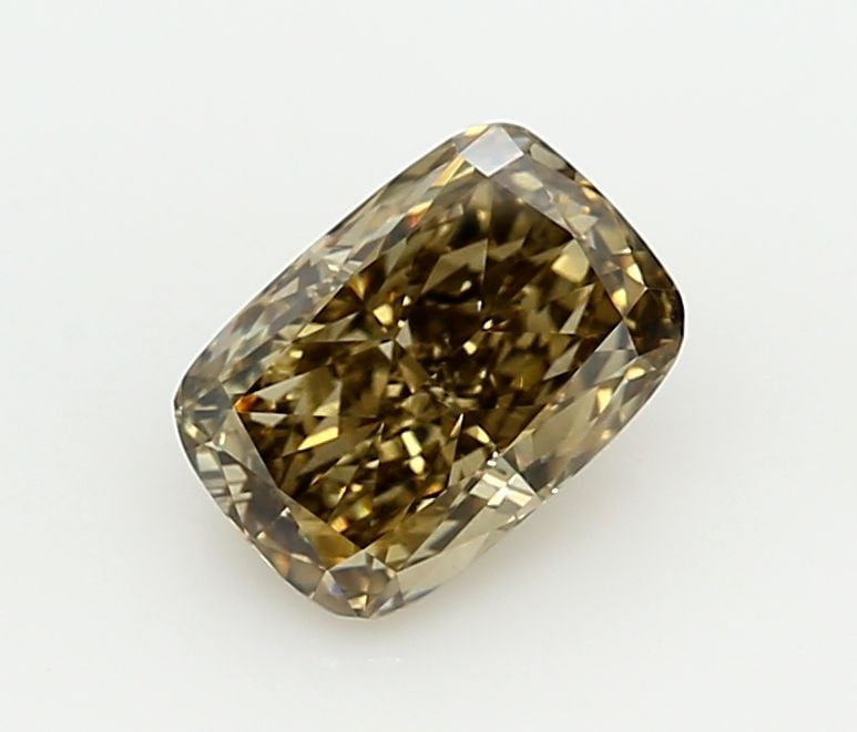 Loose Diamond - CUSHION MODIFIED 1.67ct Fancy Yellowish Gray VVS2: Loose Diamond - CUSHION MODIFIED 1.67ct Fancy Yellowish Gray VVS2 Source: This is a real non-mined Diamond that has been grown in a lab Shape: CUSHION MODIFIED Carats: 1.67 Color: Fancy Yellowish Gray