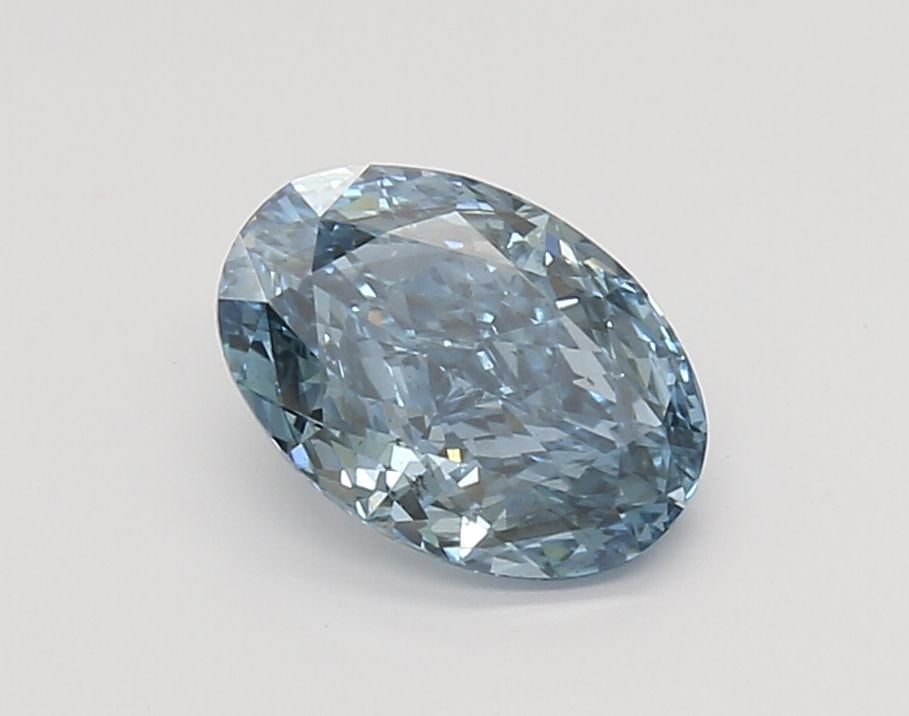 Loose Diamond - OVAL 1.5ct Fancy Vivid Blue SI1: Loose Diamond - OVAL 1.5ct Fancy Vivid Blue SI1 Source: This is a real non-mined Diamond that has been grown in a lab Shape: OVAL Carats: 1.5 Color: Fancy Vivid Blue Certification: IGI Video: