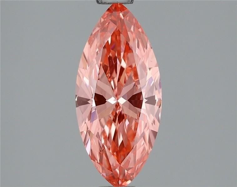 Loose Diamond - MARQUISE 0.99ct Fancy Vivid Pink VS1: Loose Diamond - MARQUISE 0.99ct Fancy Vivid Pink VS1 Source: This is a real non-mined Diamond that has been grown in a lab Shape: MARQUISE Carats: 0.99 Color: Fancy Vivid Pink Certification: IGI The D