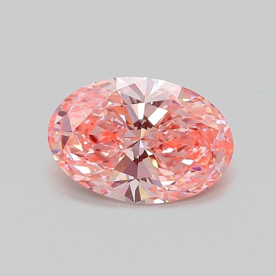 Loose Diamond - OVAL 2.07ct Fancy Vivid Pink VVS2: Loose Diamond - OVAL 2.07ct Fancy Vivid Pink VVS2 Source: This is a real non-mined Diamond that has been grown in a lab Shape: OVAL Carats: 2.07 Color: Fancy Vivid Pink Certification: IGI Video: