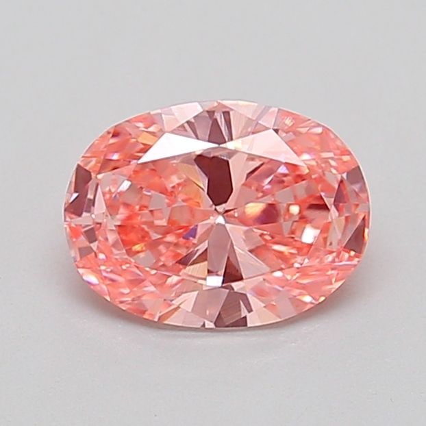 Loose Diamond - OVAL 0.82ct Fancy Vivid Pink VS1: Loose Diamond - OVAL 0.82ct Fancy Vivid Pink VS1 Source: This is a real non-mined Diamond that has been grown in a lab Shape: OVAL Carats: 0.82 Color: Fancy Vivid Pink Certification: IGI Video: