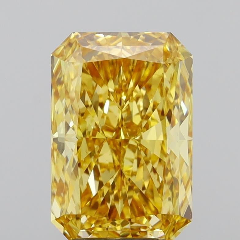 Loose Diamond - RADIANT 3.55ct Fancy Intense Yellow VS2: Loose Diamond - RADIANT 3.55ct Fancy Intense Yellow VS2 Source: This is a real non-mined Diamond that has been grown in a lab Shape: RADIANT Carats: 3.55 Color: Fancy Intense Yellow Certification:
