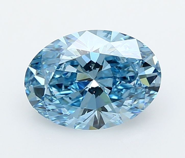 Loose Diamond - OVAL 2.06ct Fancy Vivid Blue VVS2: Loose Diamond - OVAL 2.06ct Fancy Vivid Blue VVS2 Source: This is a real non-mined Diamond that has been grown in a lab Shape: OVAL Carats: 2.06 Color: Fancy Vivid Blue Certification: IGI Video: