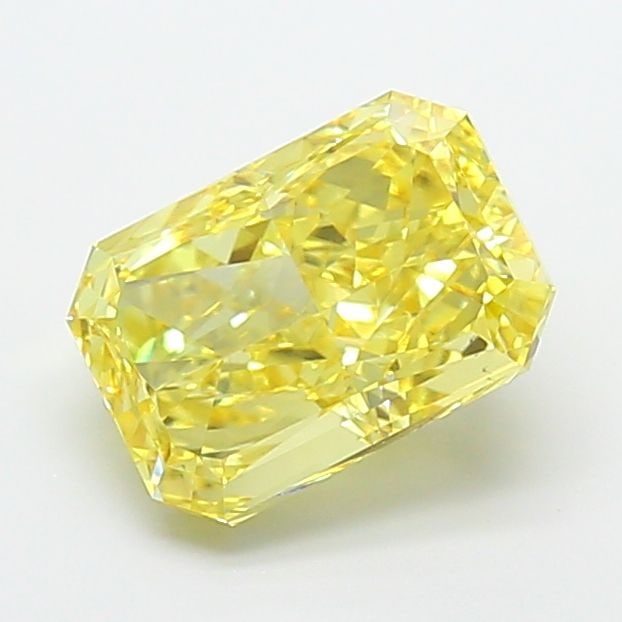 Loose Diamond - RADIANT 3.51ct Fancy Vivid Yellow VVS2: Loose Diamond - RADIANT 3.51ct Fancy Vivid Yellow VVS2 Source: This is a real non-mined Diamond that has been grown in a lab Shape: RADIANT Carats: 3.51 Color: Fancy Vivid Yellow Certification: IGI Vi