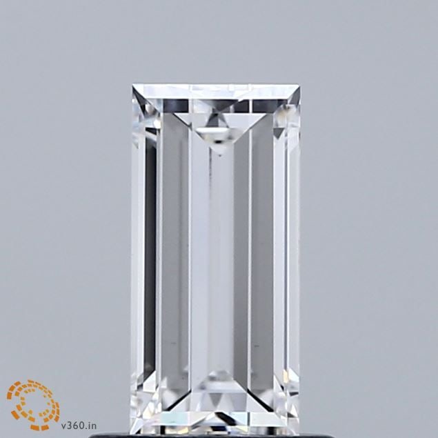 Loose Diamond - BAGUETTE 0.97ct E VVS2: Loose Diamond - BAGUETTE 0.97ct E VVS2 Source: This is a real non-mined Diamond that has been grown in a lab Shape: BAGUETTE Carats: 0.97 Color: E Clarity: VVS2 Certification: IGI Video: Video Link