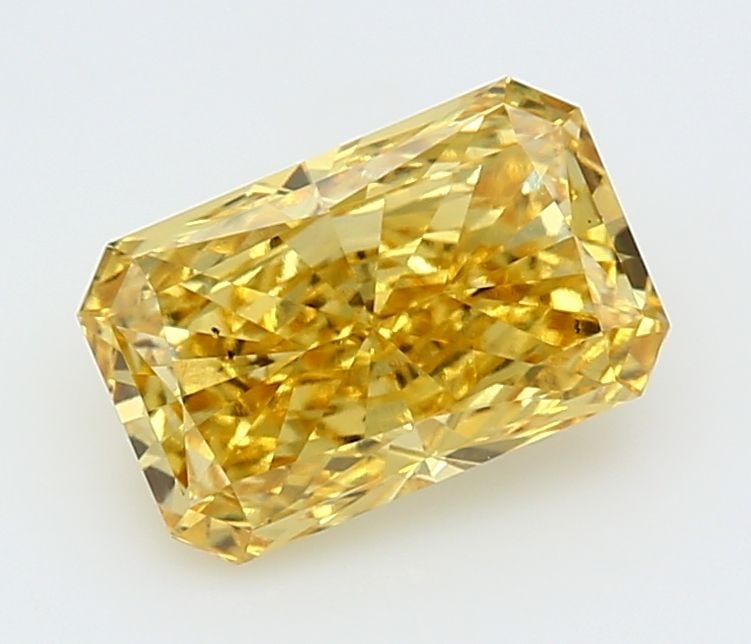 Loose Diamond - RADIANT 2.08ct Fancy Vivid Yellow VS2: Loose Diamond - RADIANT 2.08ct Fancy Vivid Yellow VS2 Source: This is a real non-mined Diamond that has been grown in a lab Shape: RADIANT Carats: 2.08 Color: Fancy Vivid Yellow Certification: IGI Vid
