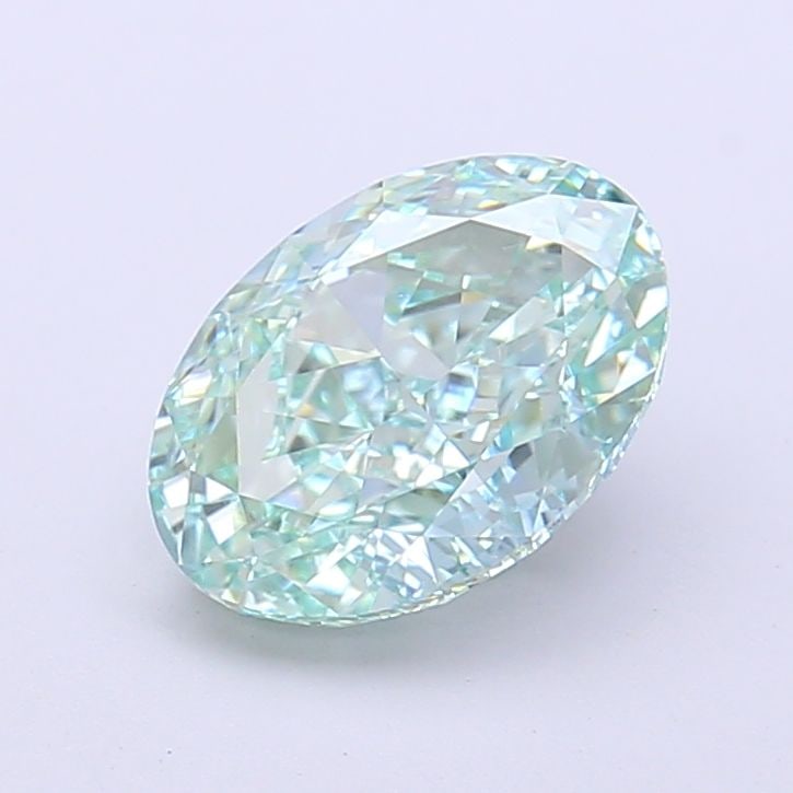Loose Diamond - OVAL 2.08ct Fancy Vivid Green VVS1: Loose Diamond - OVAL 2.08ct Fancy Vivid Green VVS1 Source: This is a real non-mined Diamond that has been grown in a lab Shape: OVAL Carats: 2.08 Color: Fancy Vivid Green Certification: IGI Video: