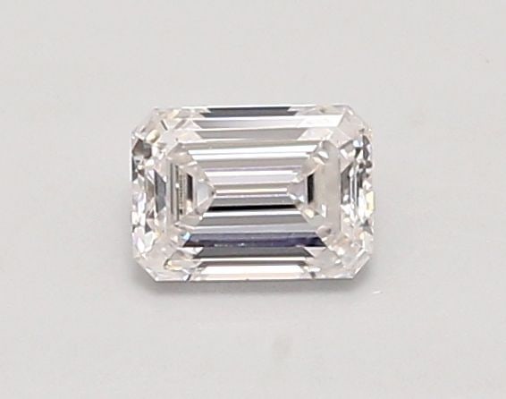 Loose Diamond - EMERALD 0.55ct E VVS1: Loose Diamond - EMERALD 0.55ct E VVS1 Source: This is a real non-mined Diamond that has been grown in a lab Shape: EMERALD Carats: 0.55 Color: E Clarity: VVS1 Certification: IGI Video: