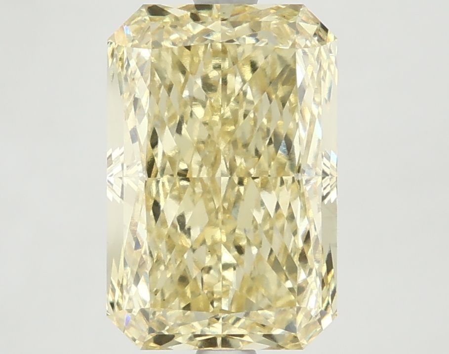 Loose Diamond - RADIANT 4.14ct Fancy Intense Yellow VS1: Loose Diamond - RADIANT 4.14ct Fancy Intense Yellow VS1 Source: This is a real non-mined Diamond that has been grown in a lab Shape: RADIANT Carats: 4.14 Color: Fancy Intense Yellow Certification: IGI